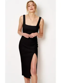 Bec & Bridge Hibiscus Islands Midi Dress in Navy Size AU 6 for rent on The Volte - image 2