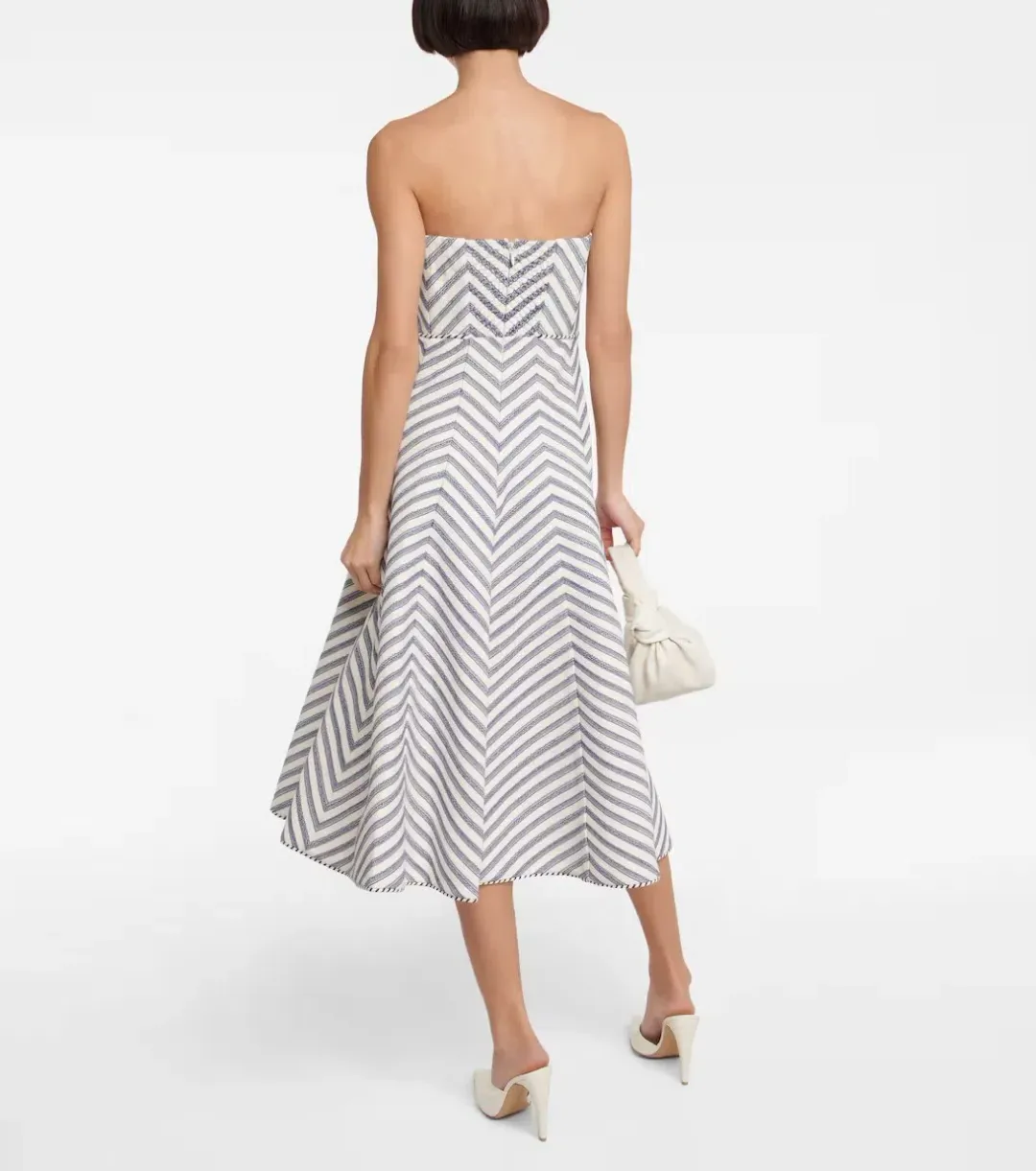 Zimmermann High Tide lace Midi Dress Print Size 1 / AU 10 for rent on The Volte - main image