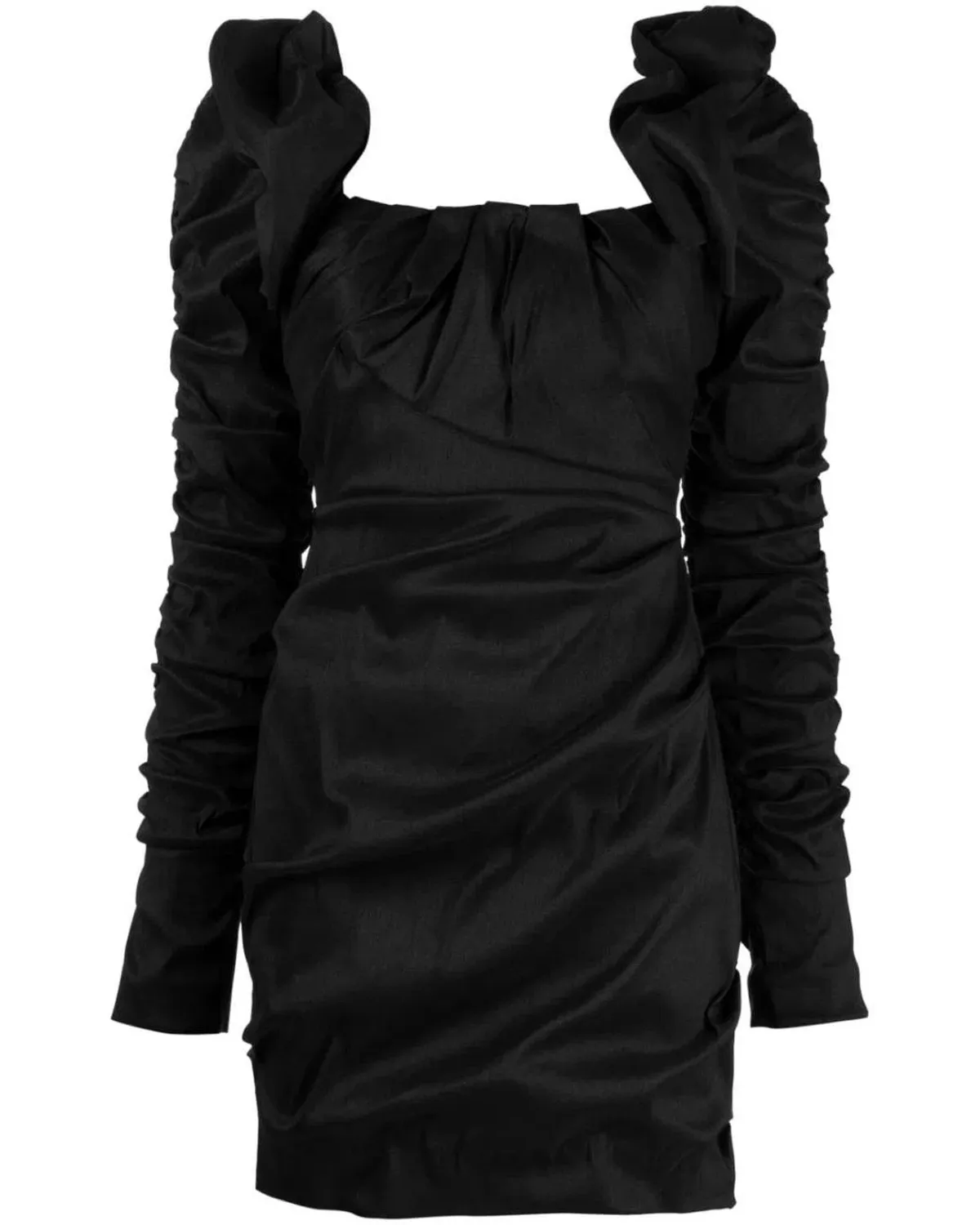 Rachel Gilbert Kalina Mini Dress in Black Size 16 - Image 3