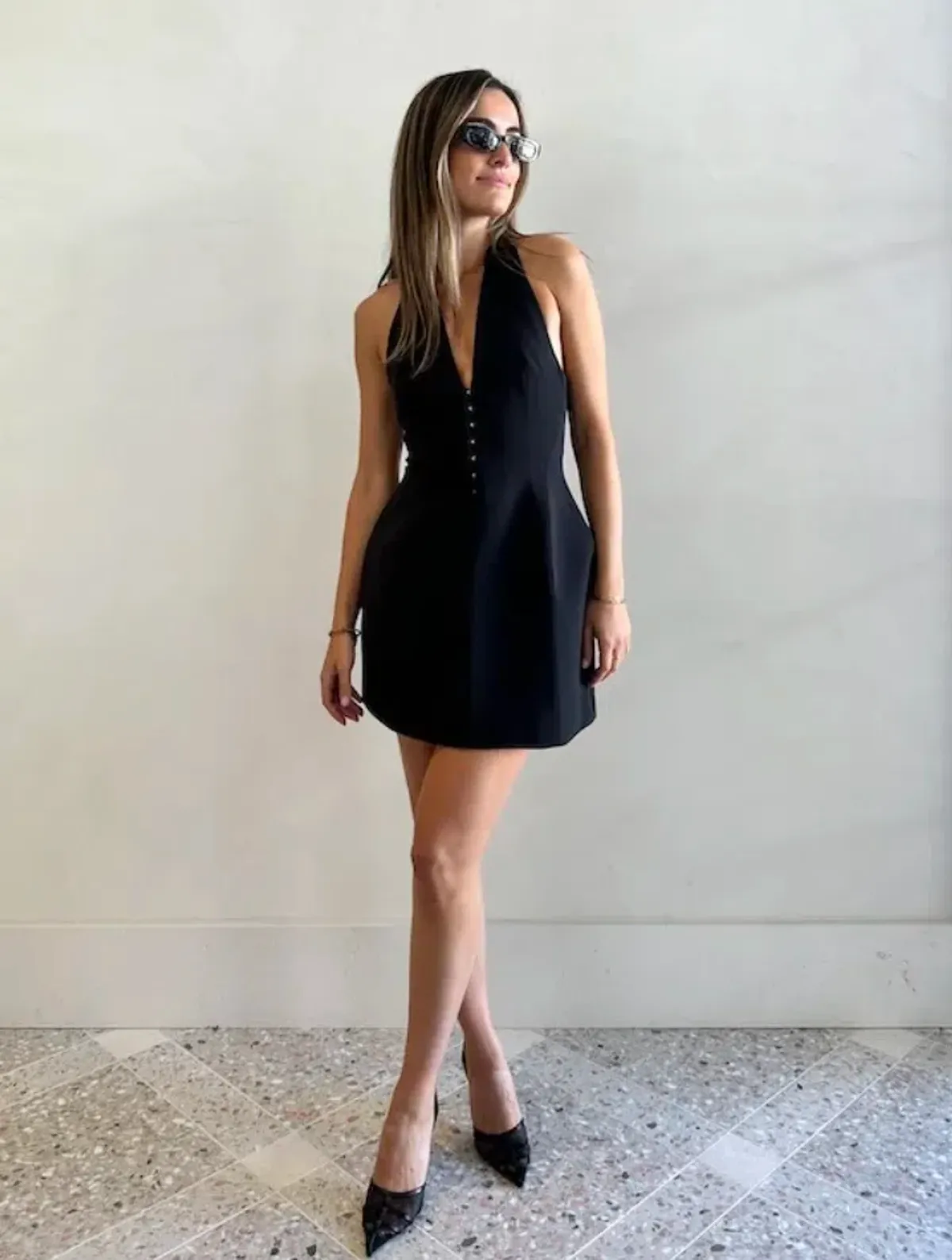 Camilla & Marc Petra Mini Dress Black Size 12 - Image 3