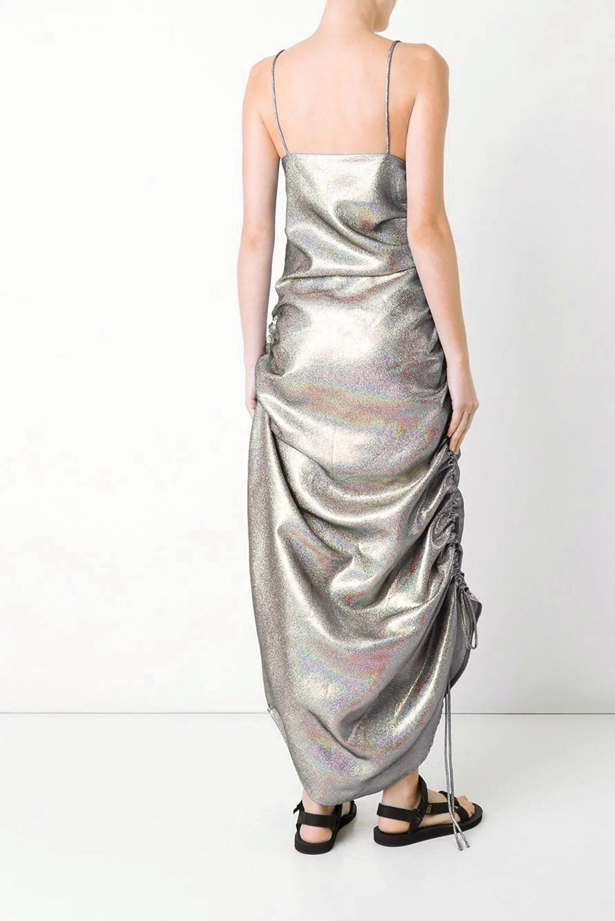 Georgia Alice Blazing Cami Dress Silver Size 8 - Image 2