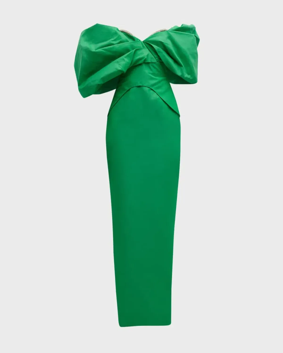 Rachel Gilbert Xavier Gown Green Size 8 - Image 3