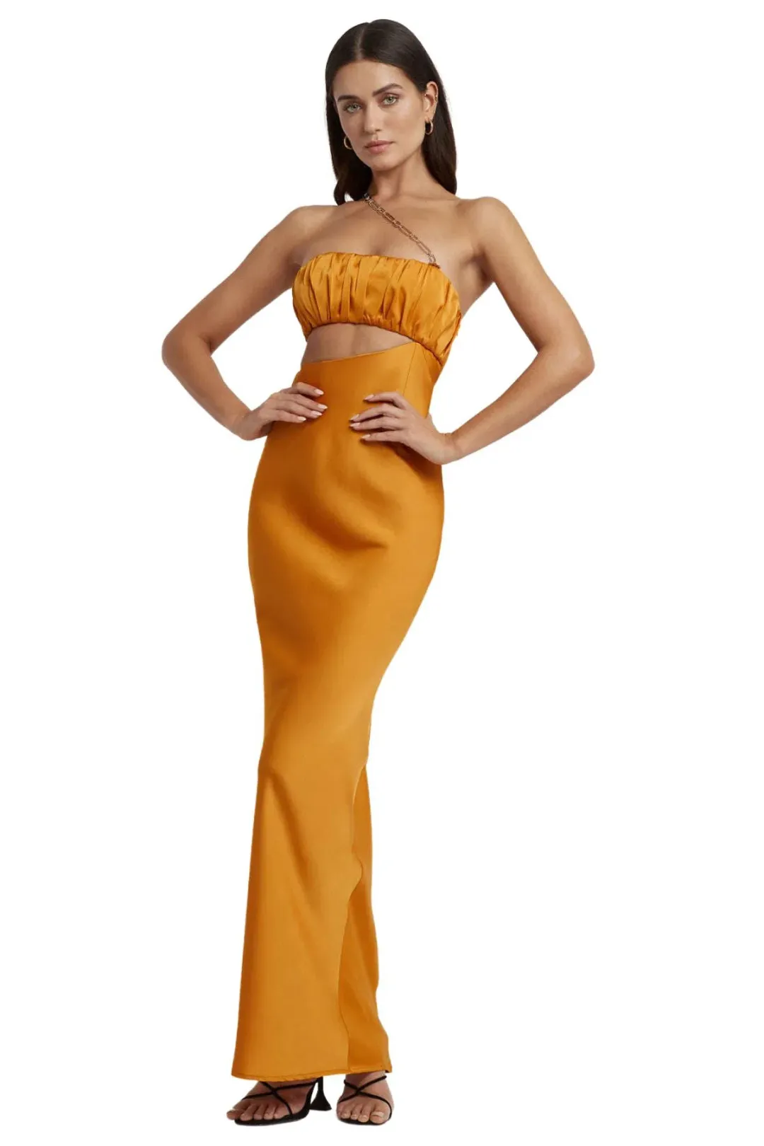 Lexi Talia Dress Honey Size XS / AU 6 for rent on The Volte - main image