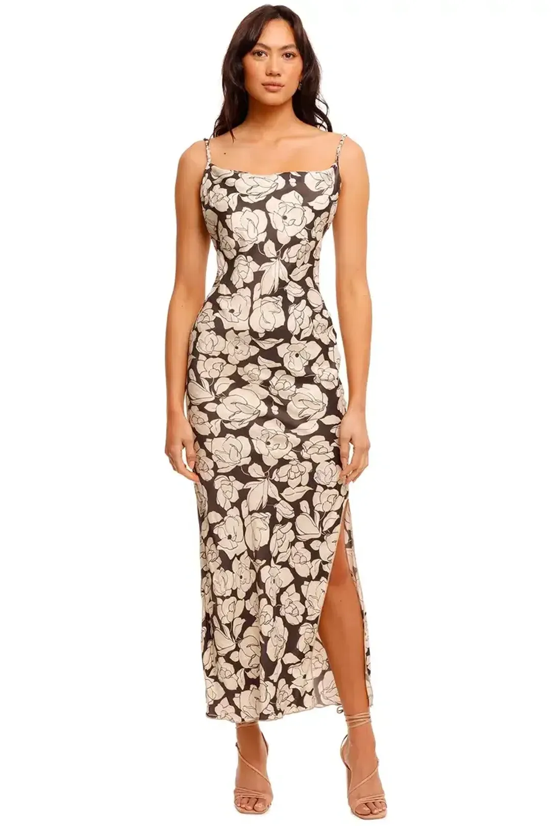 Nanushka Willow Slip Dress in Porcelain Rose Size 12 for rent on The Volte - main image