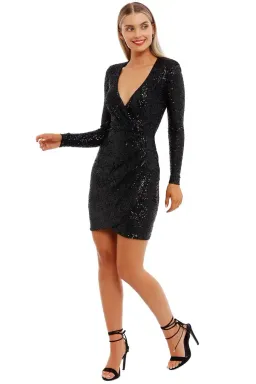 Nookie Fantasy Mini Dress in Black Size 14 for rent on The Volte - image 4