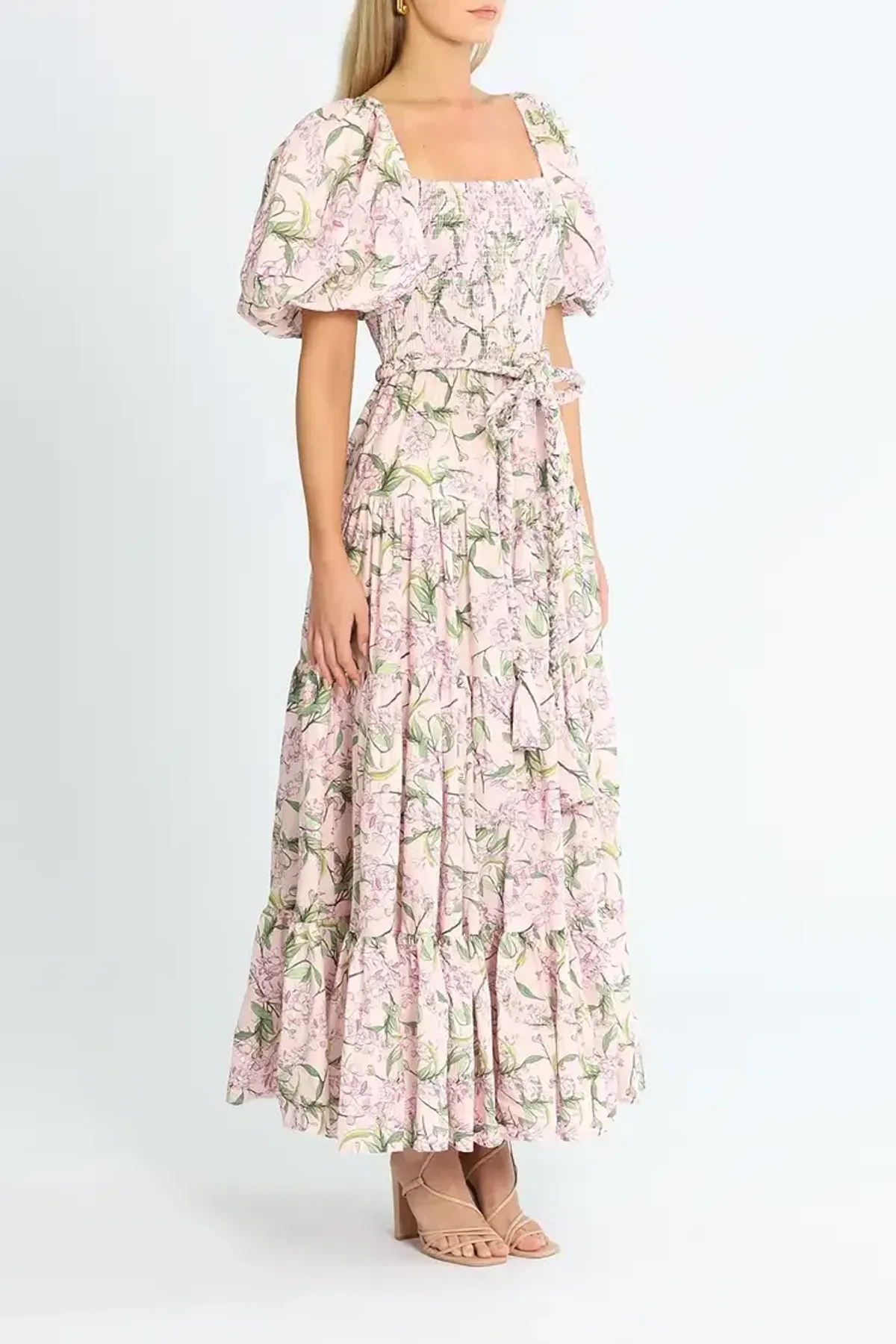 Torannce Alice Dress in Pink Floral Size 8 - Image 2