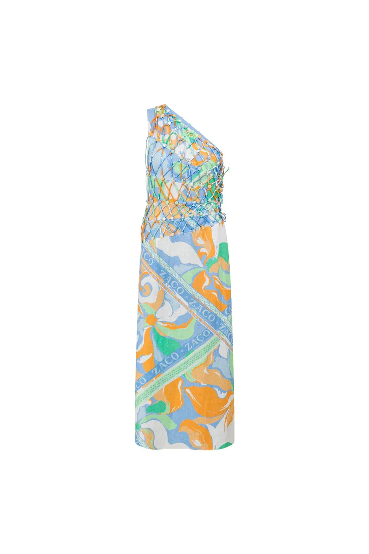 Zaco Pandora Midi Dress Calista Aliza Print Size S / AU 8 - Image 5