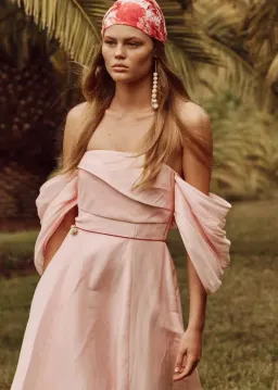 Talulah Dahlia Midi Dress Pink Size 8 for rent on The Volte - image 2