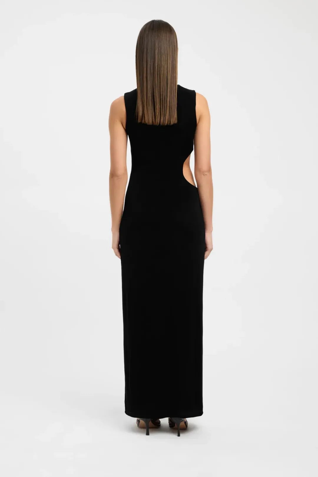Kookai Margot Maxi Dress Black Size 8 for rent on The Volte - main image