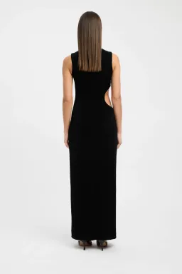 Kookai Margot Maxi Dress Black Size 8 for rent on The Volte - image 3