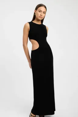 Kookai Margot Maxi Dress Black Size 8 for rent on The Volte - image 2