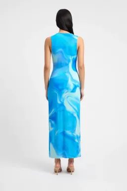 Kookai Haven Maxi Dress Blue Size 8 for rent on The Volte - image 3