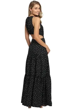 Significant Other Poppy Dress in Black Cream Polka Size 12 for rent on The Volte - image 4