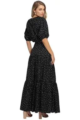 Significant Other Poppy Top and Skirt Set in Black Cream Polka Size 12 for rent on The Volte - image 3