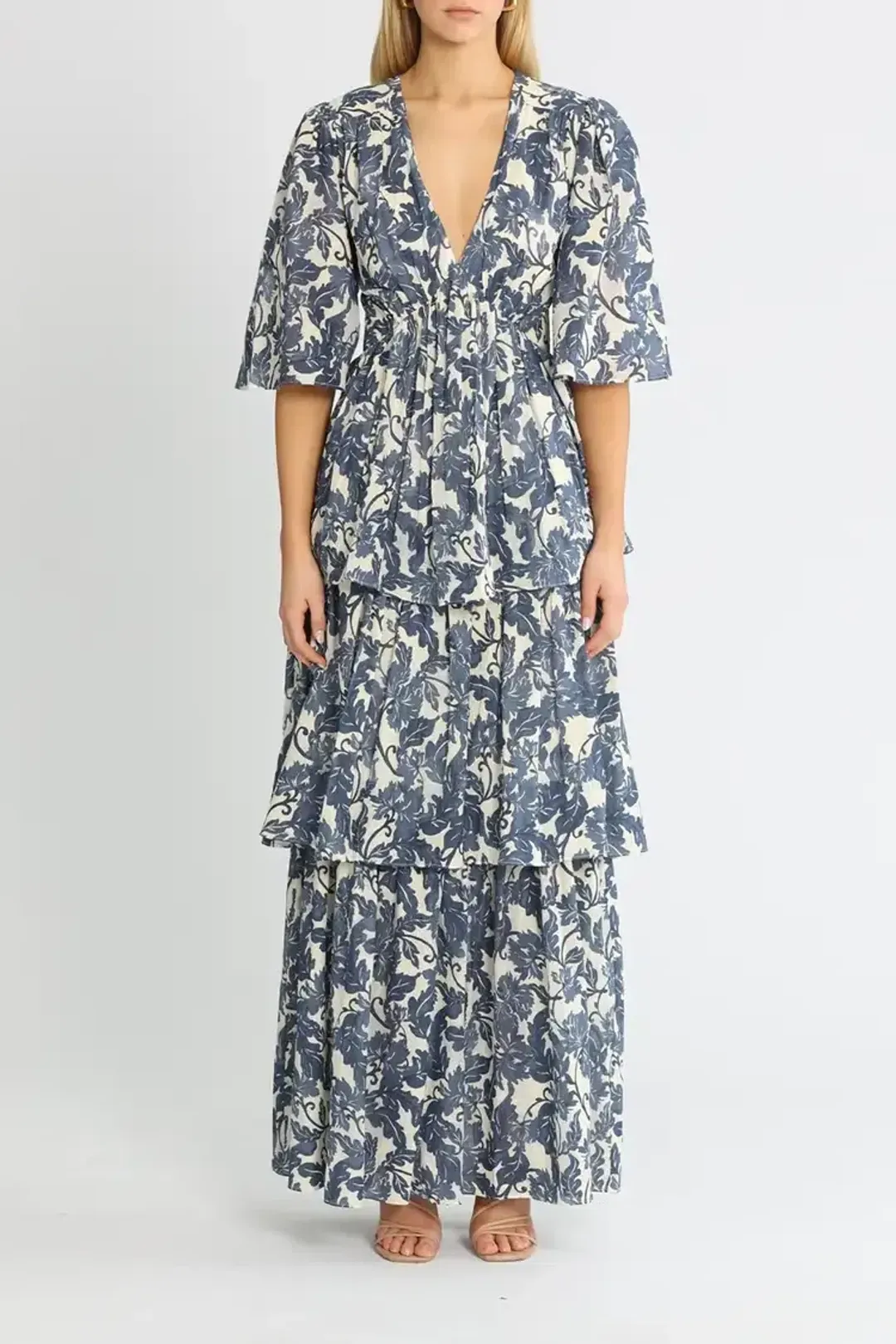 Significant Other Scarlett Maxi Dress Print Size 8 for rent on The Volte - main image