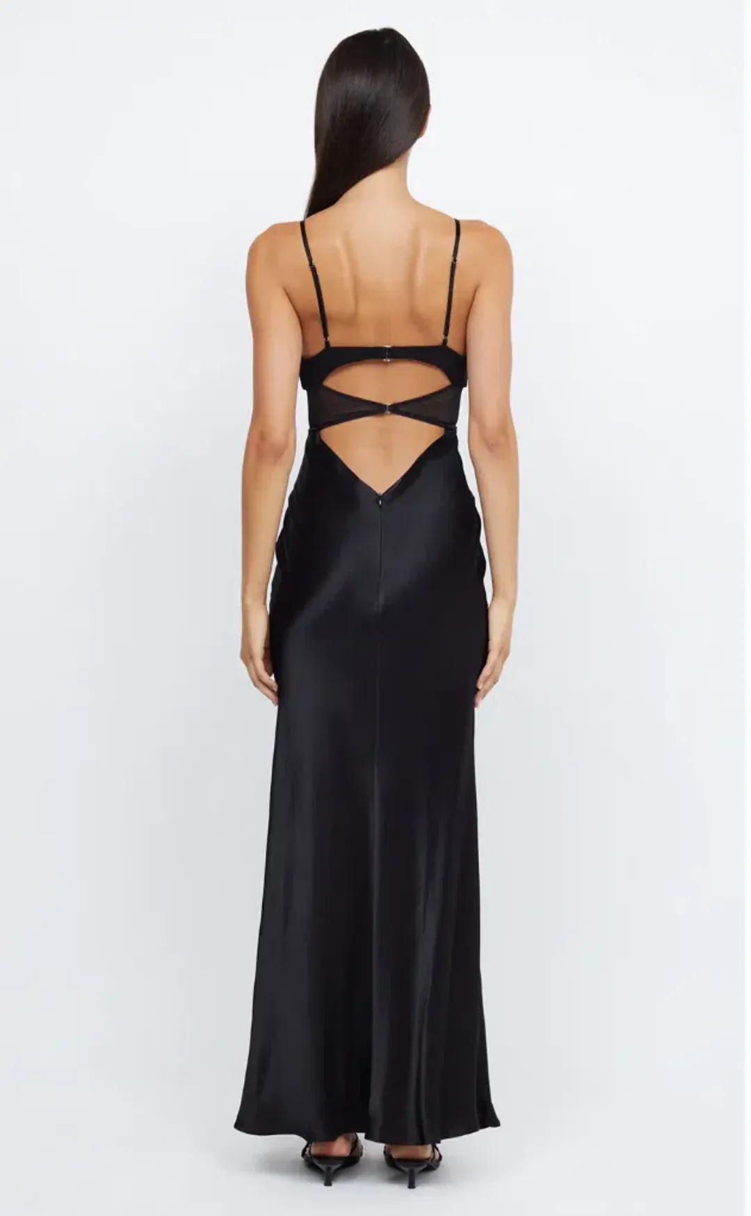 Bec & Bridge Ashton Cut Out Maxi Dress Black Size AU 6 for rent on The Volte - main image