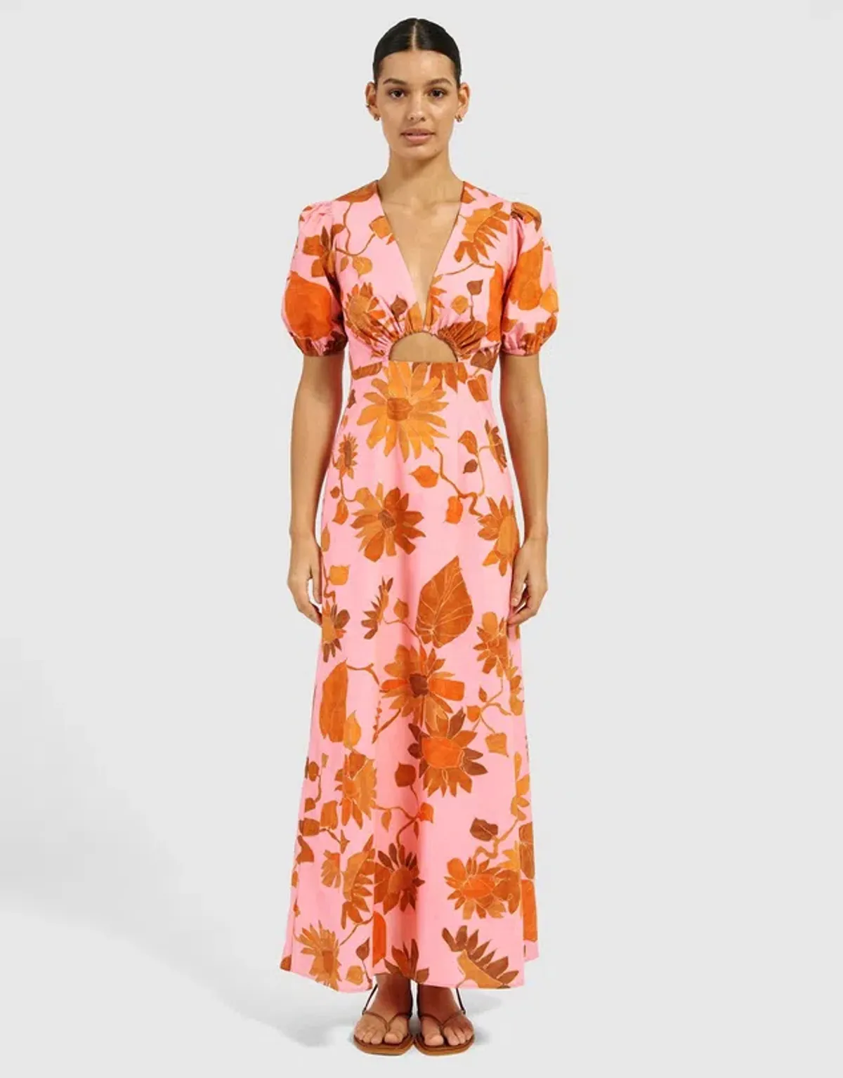 Roame Kozmo Dress Jarome Floral Print Size 8 - Image 1