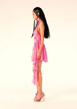 Mirae Paris Esme Dress Pink 36/ AU 8 for rent on The Volte - image 2