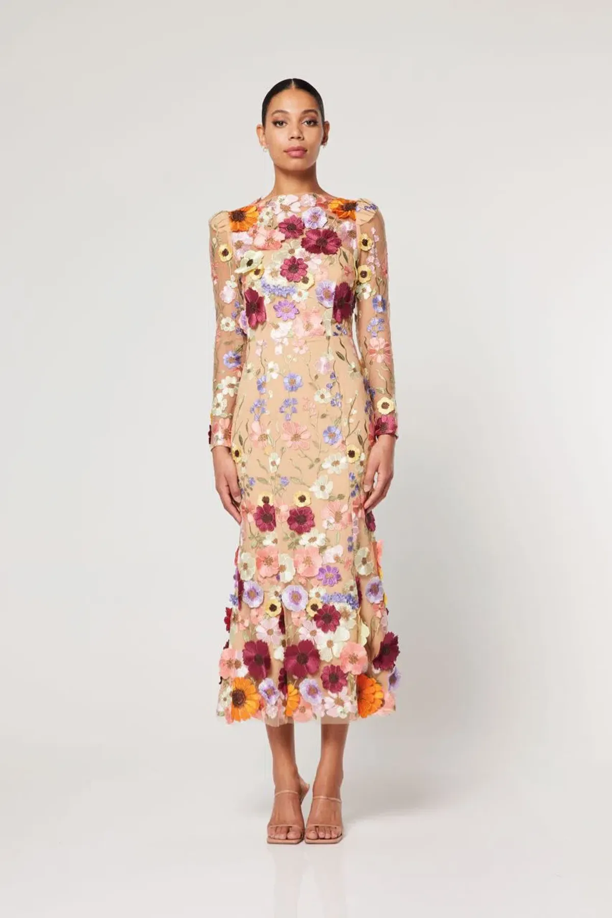 Elliatt Shannon Dress Floral Size 8 - Image 1