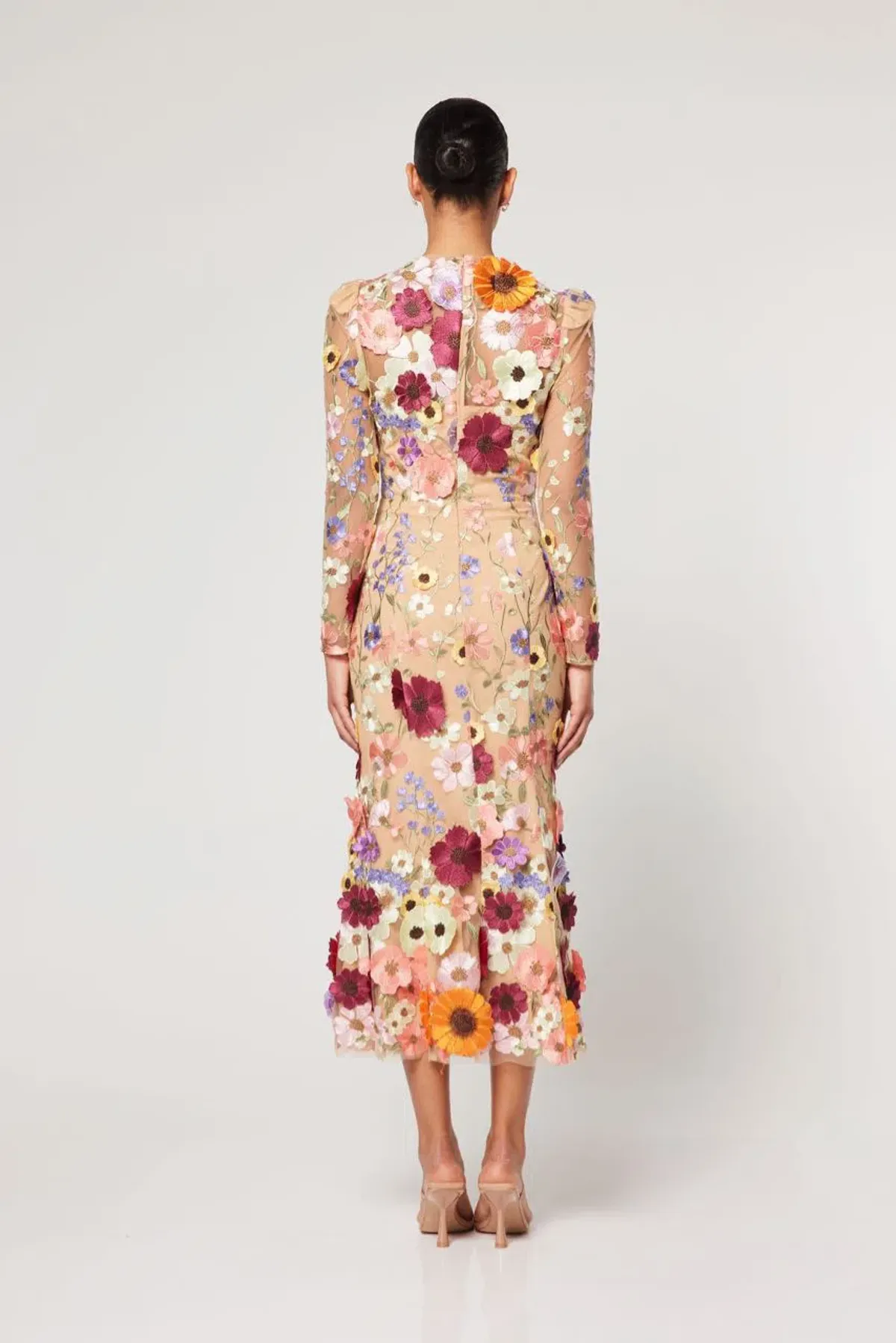 Elliatt Shannon Dress Floral Size 8 - Image 3