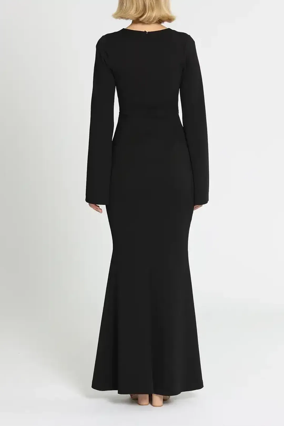 Pasduchas Amaryllis Gown in Black Size 12 for rent on The Volte - main image