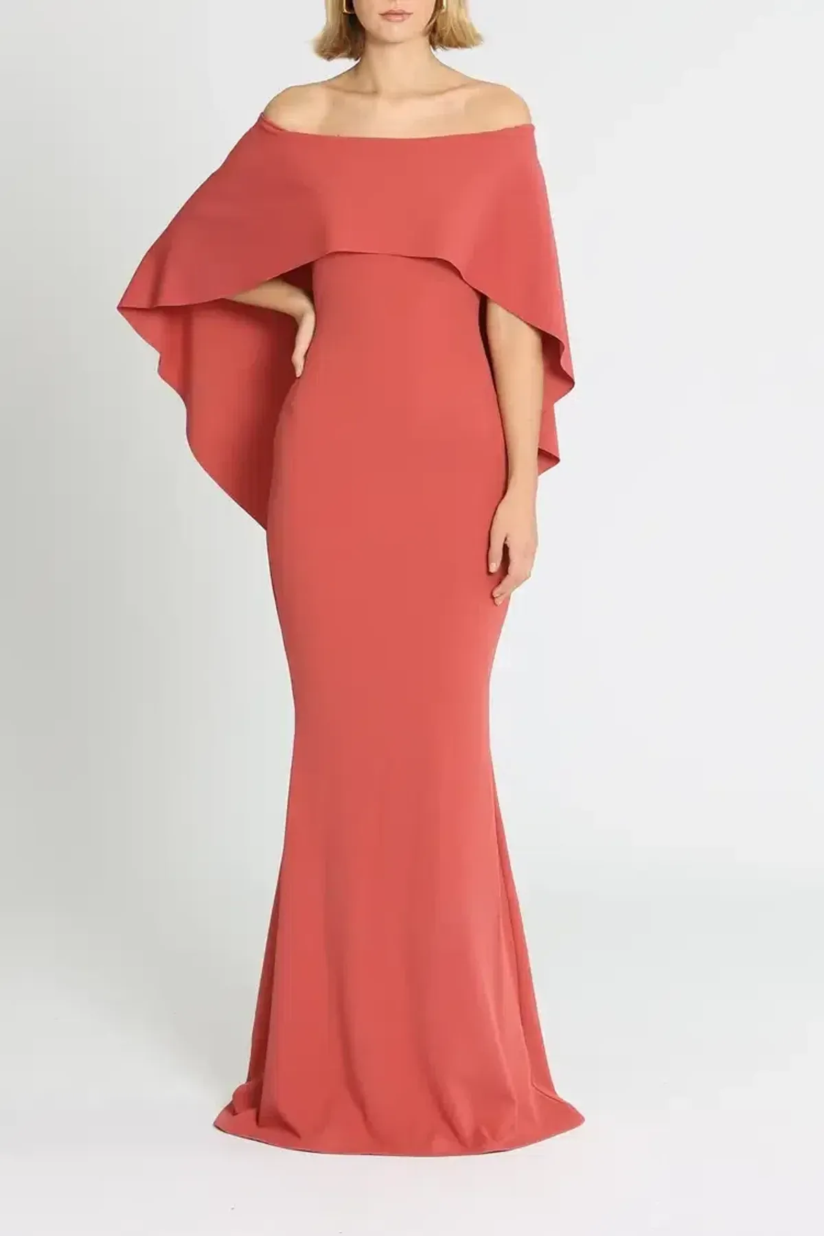 Pasduchas Composure Gown in Tuscan Rose Size 10 - Image 1