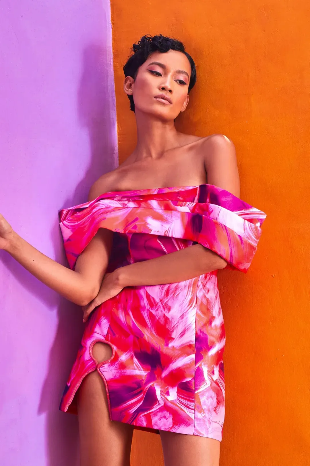 Eliya the Label Cassidy Dress Pink Size S / AU 8 for rent on The Volte - main image