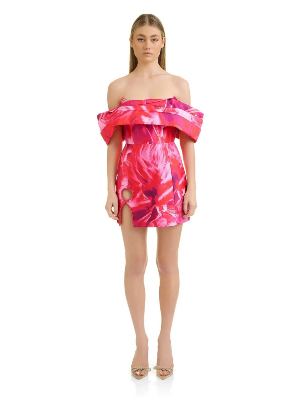 Eliya the Label Cassidy Dress Pink Size M / AU 10 - Image 1