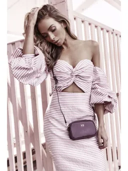 Asilio Candy Eyed Midi Dress Pink Size AU 10 for rent on The Volte - image 2