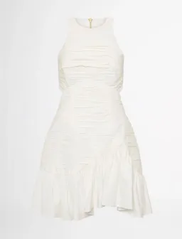 Sheike Isla Mini Dress in Ivory Size 12 for rent on The Volte - image 4