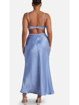 Bec & Bridge Veronique Maxi Dress Blue Size AU 8 for rent on The Volte - image 3