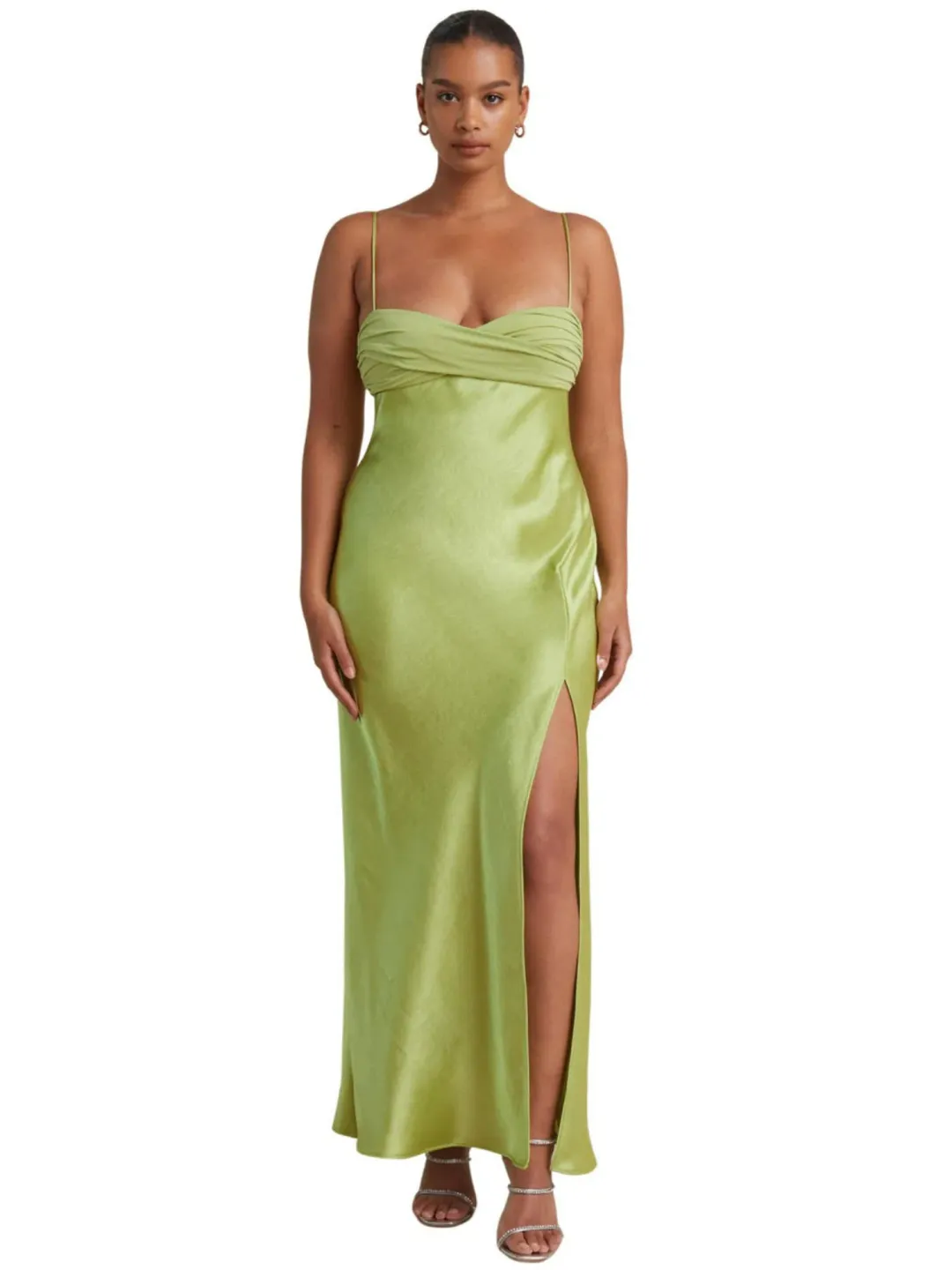 Bec & Bridge Julieta Maxi Dress Green Size AU 8 for rent on The Volte - main image