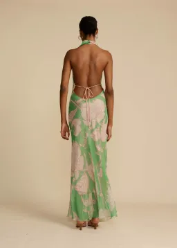 Arcina Ori Josefine Dress Green Floral Size 8 for rent on The Volte - image 3