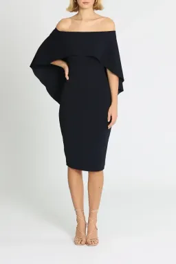 Pasduchas Composure Midi Dress in Black Size 10 for rent on The Volte - image 1