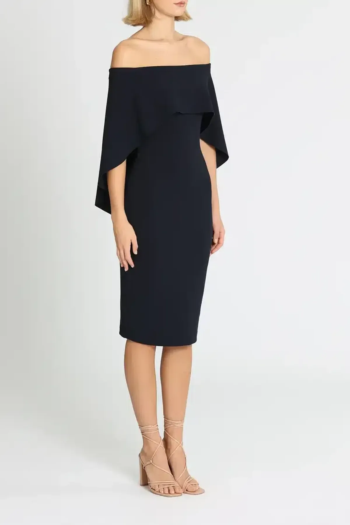 Pasduchas Composure Midi Dress in Black Size 14 - Image 3
