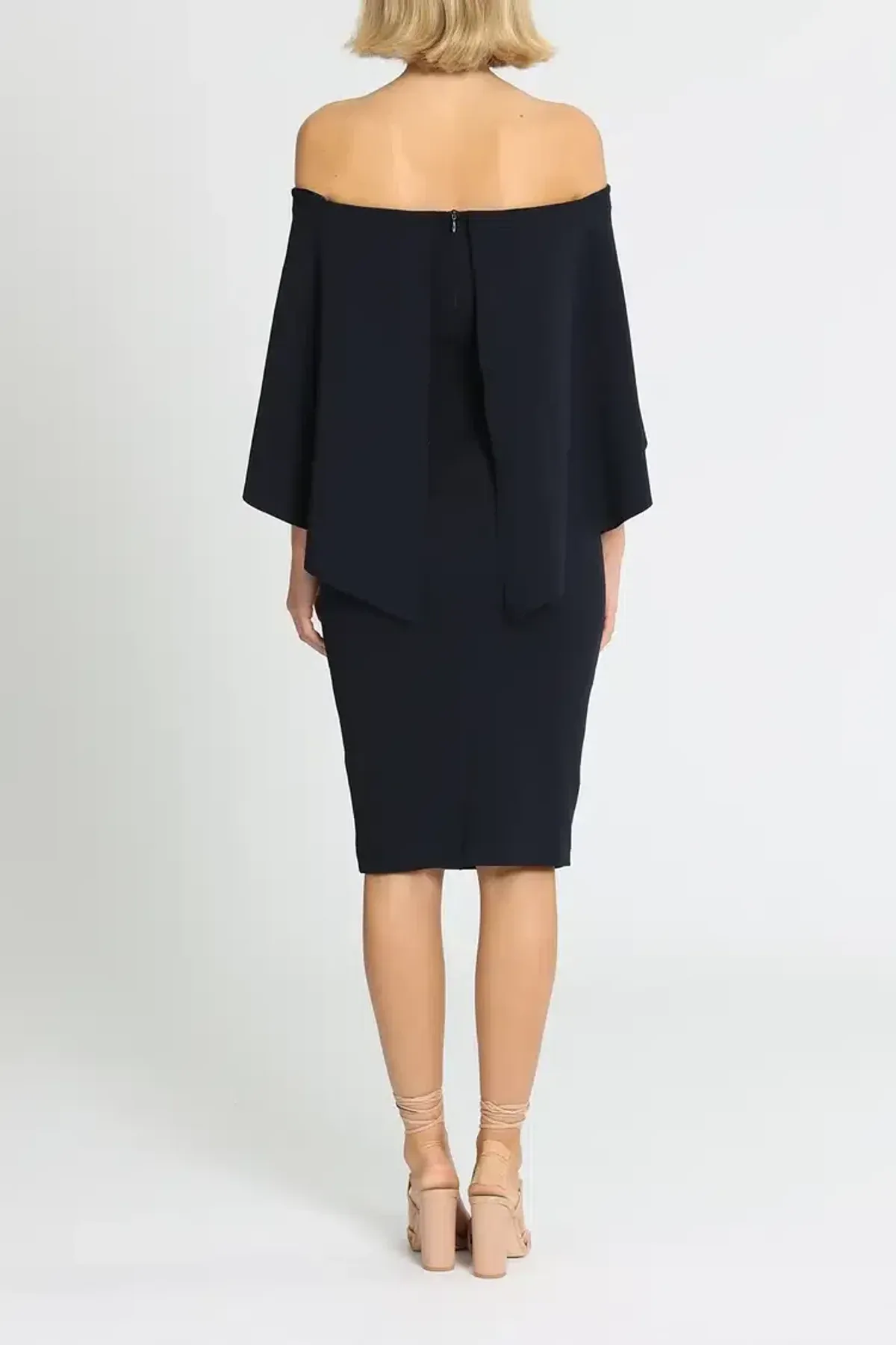 Pasduchas Composure Midi Dress in Black Size 14 - Image 4