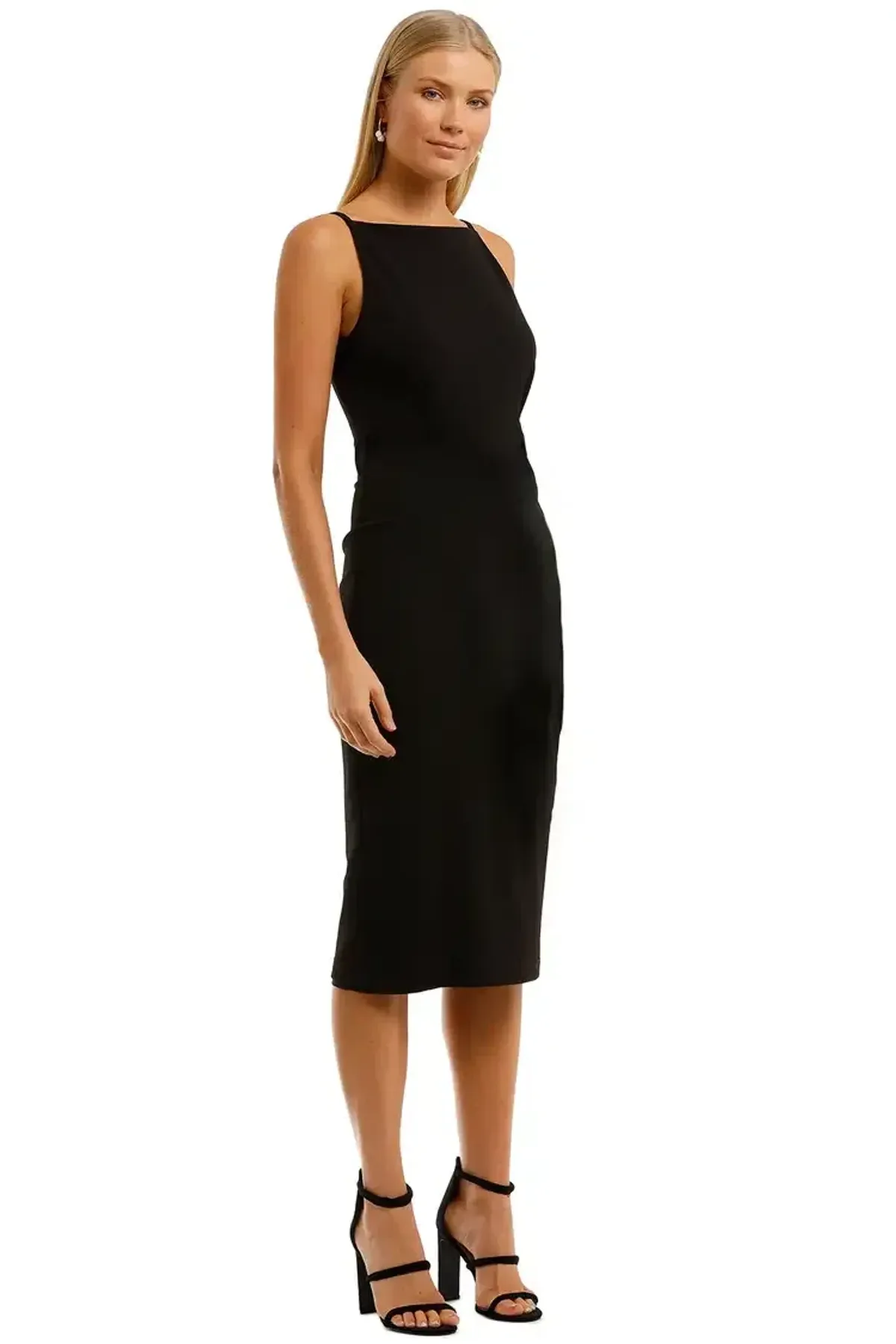 Pasduchas Frisk Midi Dress in Black Size 14 - Image 2