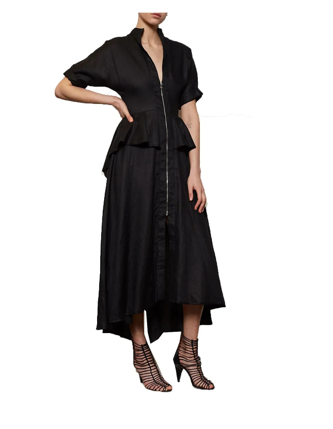 KITX Anthropocene Two Way Dress in Black Size 8 for rent on The Volte - main image