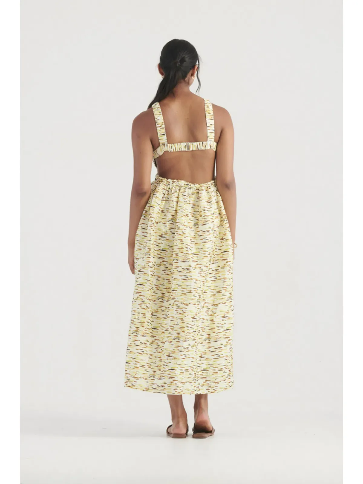 Elka Collective Mari Top And Skirt Set Citrus Print Size AU 10 - Image 3
