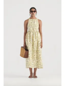Elka Collective Mari Top And Skirt Set Citrus Print Size AU 10 for rent on The Volte - image 1