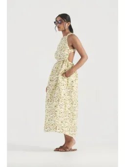 Elka Collective Mari Top And Skirt Set Citrus Print Size AU 10 for rent on The Volte - image 2