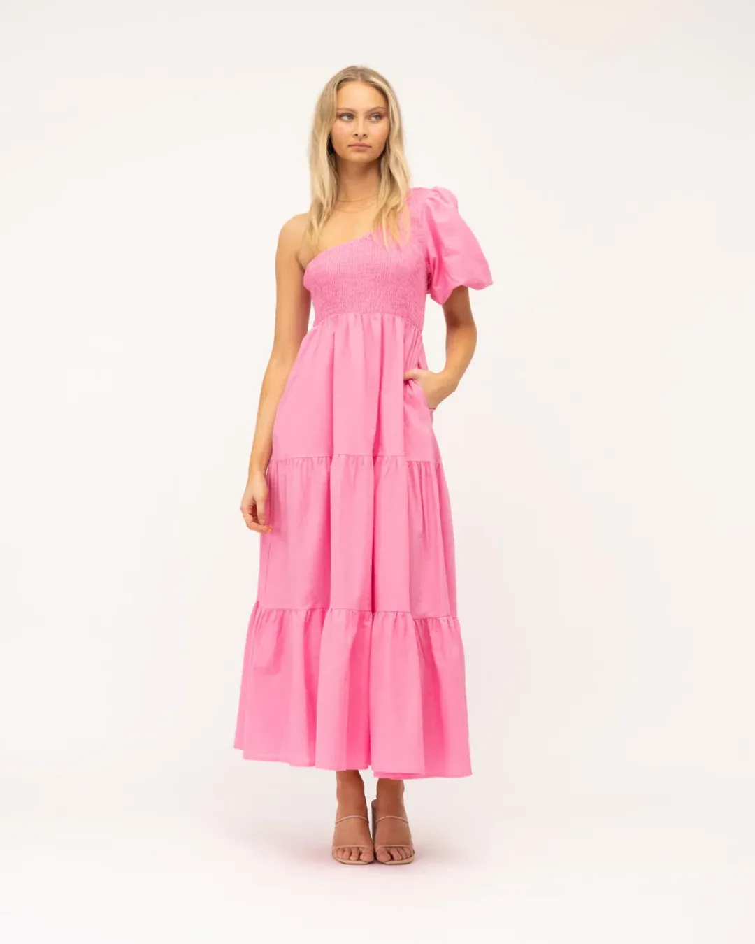 Pink Maxi Dress Size M / AU 10 for rent on The Volte - main image