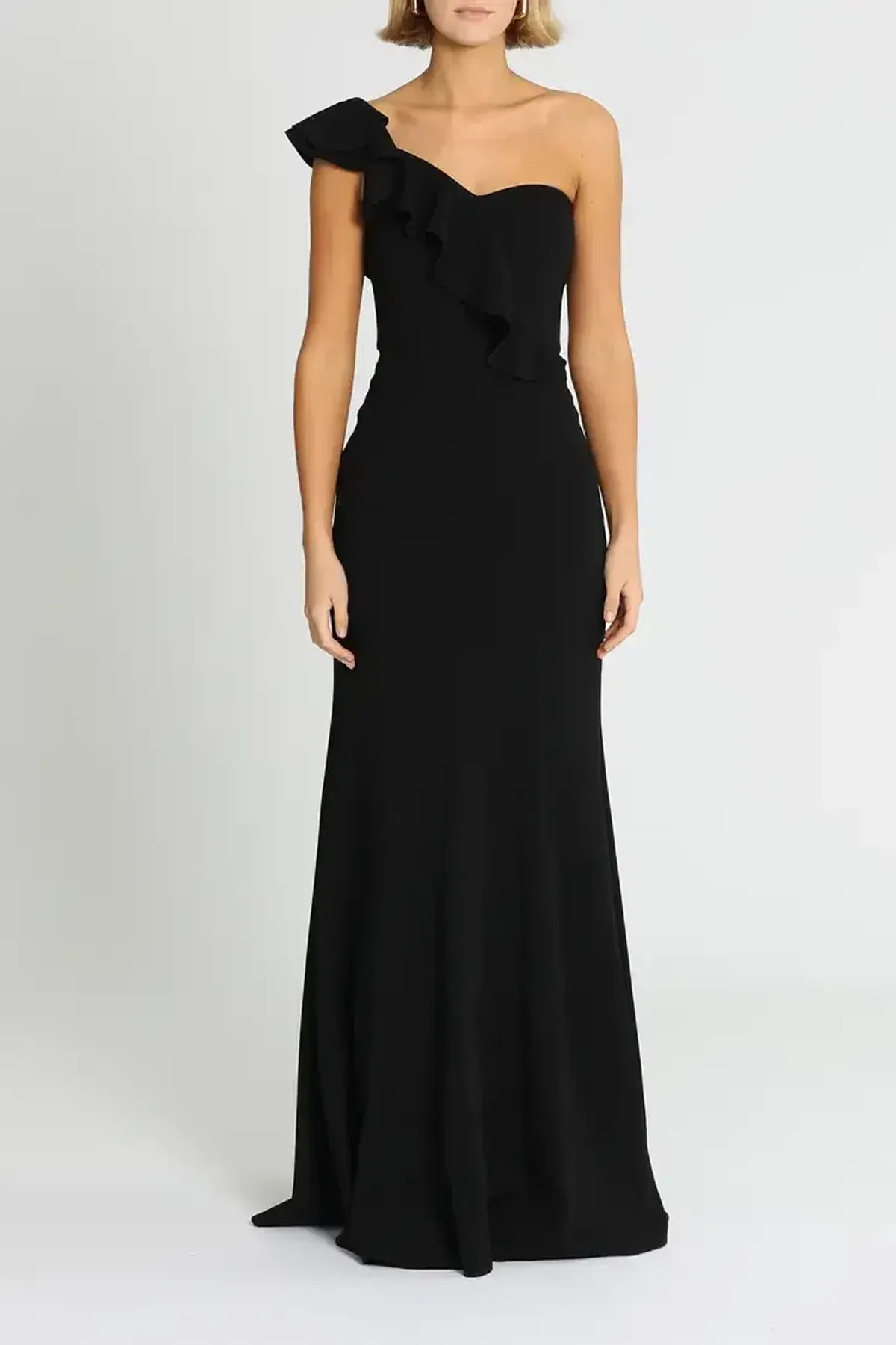 Rebecca Vallance Gigi Bustiere Gown in Black Size 10 - Image 1
