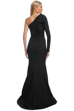 Rebecca Vallance Harlow Bow Gown in Black Size 10 for rent on The Volte - image 3