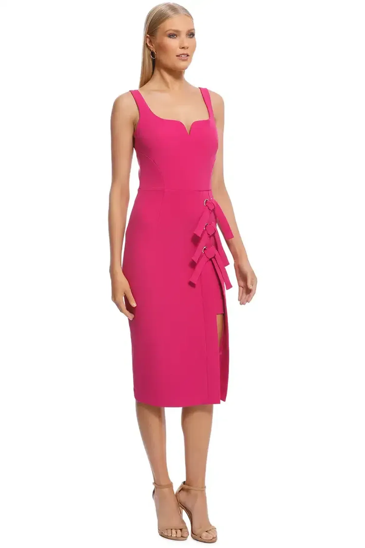 Rebecca Vallance Delilah Dress in Pink Size 12 - Image 2