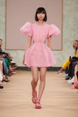 Aje Simplicity Cut Out Mini Dress In Ballet Pink Size 8 for rent on The Volte - image 1