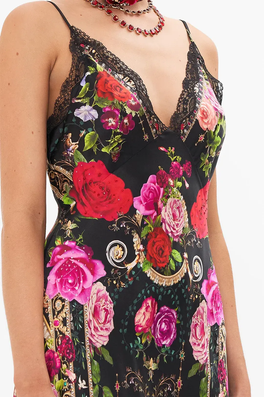 Camilla Reservation for Love Midi Dress Size 14/L for rent on The Volte - main image