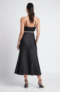 Sheike Kendall Midi Dress Black Size 8 for rent on The Volte - image 2