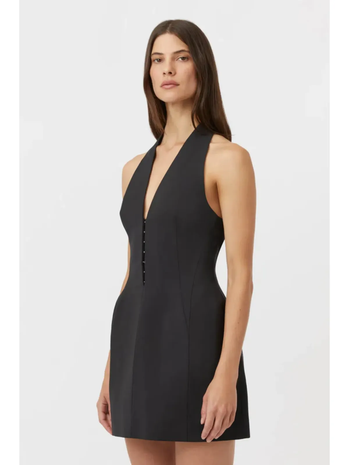 Camilla and Marc Petra Mini Dress Black Size AU 6 - Image 2