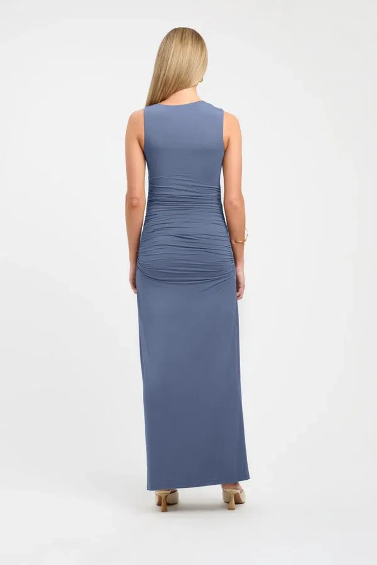 Kookai Alannah Maxi Dress Blue Size 8 - Image 2